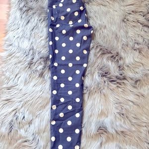Polka dot jeans